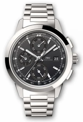 IWC Ingenieur Chronograph Custom Stainless Steel / Black-Rhodium / Bracelet IW3808-AY (IW3808AY)
